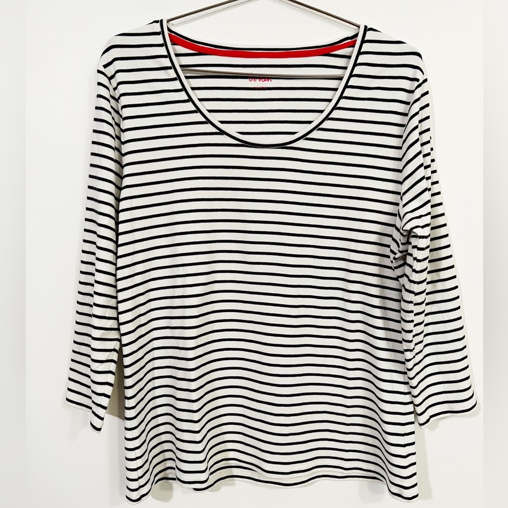 boden xl striped shirt
